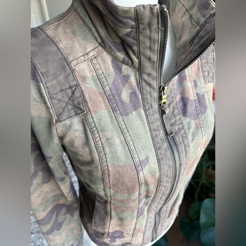 Marrakech XS Camouflage Women's Moto Style Jacket - Picture 2 of 8